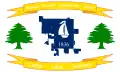 Flag of Cedar Lake, Indiana