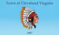 Flag of Cleveland, Virginia