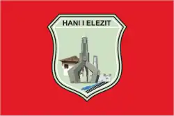 Flag of Hani i Elezit (Elez Han)