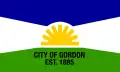 Flag of Gordon, Nebraska
