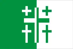 Flag of Kharagauli Municipality