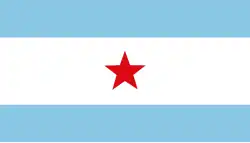 William Walker's Nicaragua flag (1855–1857)