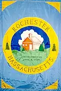 Flag of Rochester, Massachusetts