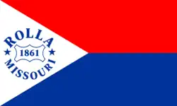 Flag of Rolla, Missouri