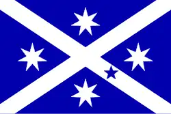 Flag of Scotland Island, New South Wales, Australia