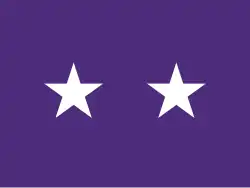 Flag of a United States Army Chaplain major general.