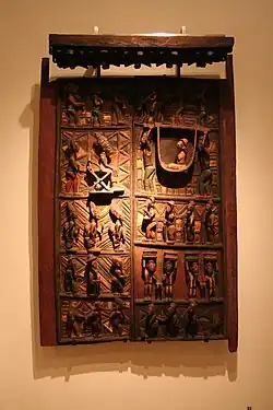 Decorated Panel Door