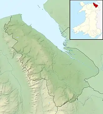 Moel Arthur is located in Flintshire