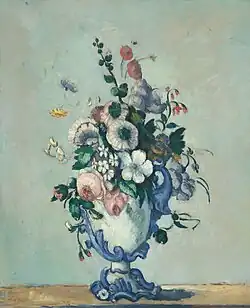Flowers in a Rococo Vase 1876 National Gallery of Art, Washington D.C.