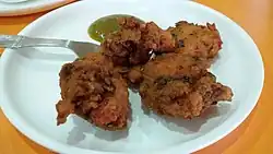 Another variety of chicken pakoras