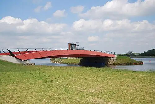 Footbridge at the lake