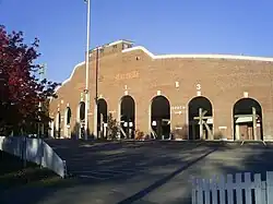 Exterior of Foreman Field home stands