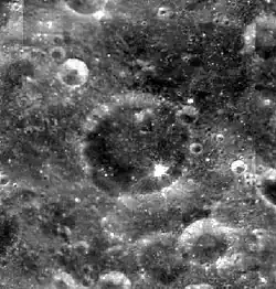 Foster lunar crater