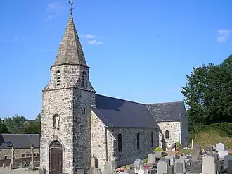 The church of Saint-Christophe-du-Foc