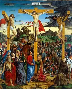 Francesco Bianchi Ferrari, Crucifixion, 1485–90.