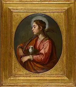 Saint Rufina by Francisco Pacheco