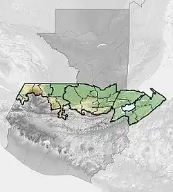 Cobán is located in Guatemala