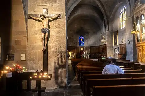 Interior of the cathedral Frejus
