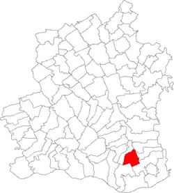 Location in Teleorman County