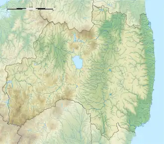 Mount Azuma is located in Fukushima Prefecture