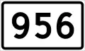 County Road 956 shield