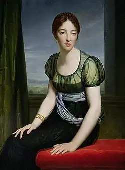 Portrait of Laure de Bonneuil by François Gérard