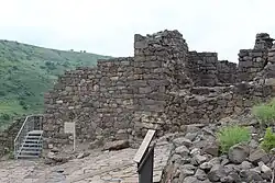 Ruins of the Jewish stronghold of Gamla