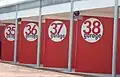 Infield garages