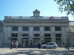 Facade of gare d'Avignon-Centre railway station.