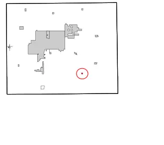 Location in Garfield County and the state of Oklahoma