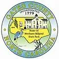 Official seal of Gates County