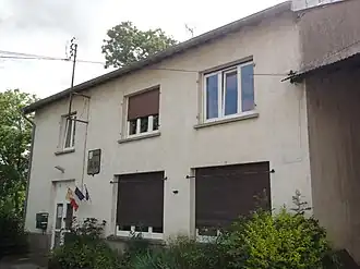 The town hall in Gellenoncourt