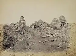 Ruined temples at Sonkansari, Ghumli