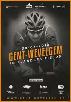 Event poster with previous winner Peter Sagan