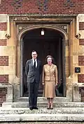Margaret Thatcher and George H. W. Bush, 1984