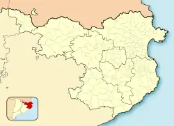 Campdevànol is located in Province of Girona