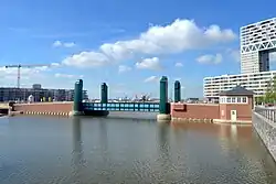 The Gevlebrug (bridge 2430), near the Pontsteigergebouw (July 24, 2020)