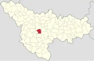 Location in Timiș County