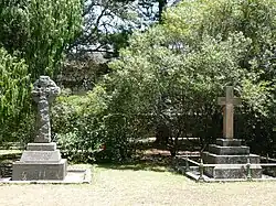 Graves of Eric Sinclair, left, and Frederick Norton Manning, Victoria Road