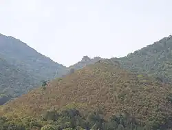 Glozhene Monastery seen from the village