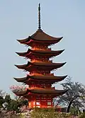 Goju-no-to Pagoda from Senjō-kaku Temple