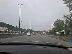 Rasht-Qazvin road in Golsarak