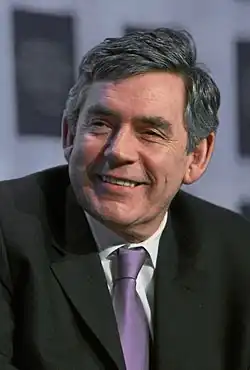 Former UK Prime Minister and OU tutor Gordon Brown received an honorary doctorate from the Open University.[83][84]