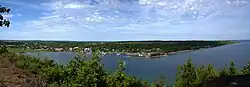 Panorama of Gore Bay and the North Channel