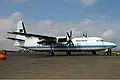 The stationary Fokker 50.