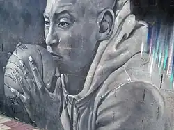 Mural on Malasaña Street in Málaga, Spain (2023)