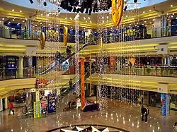 Atrium before renovation