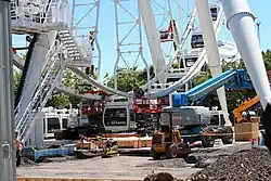 Installation of passenger units on the wheel