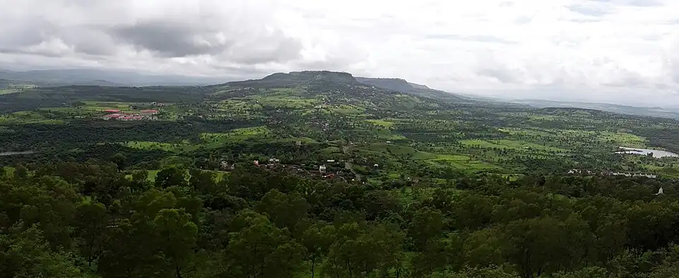 Green Valley of Panhala, a view from Jotiba Ghat Road