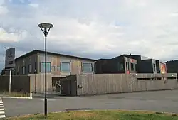 View of the Hånes Free Church at Grovikheia